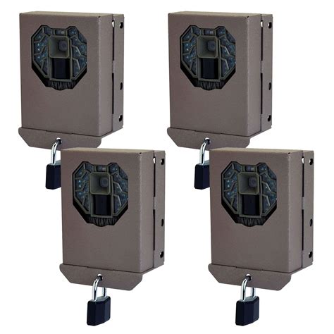 metal lock boxes for game cameras|trail camera security box.